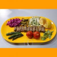 خوراک کباب چنجه گوسفندی