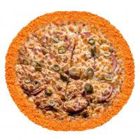 پیتزا کرانچی پپرونی (دو نفره)