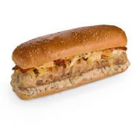 ساندویچ کریسپی هات داگ نرمال