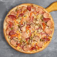 پیتزا سه سوسیس ایتالیایی