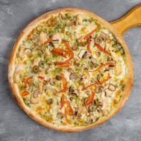 پیتزا چیکن پستو ایتالیایی