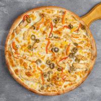 پیتزا چیکن آلفردو ایتالیایی