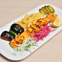 خوراک جوجه کباب زعفرانی (بدون استخوان)