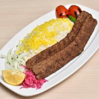 چلو کباب کوبیده مخصوص