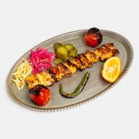 خوراک جوجه کباب زعفرانی