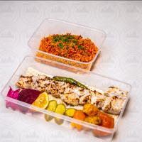 جوجه کباب ماستی با برنج تند