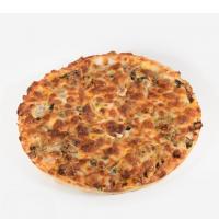 پیتزا قارچ و گوشت آمریکایی