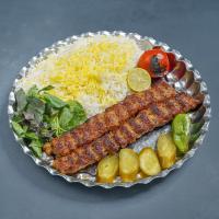 چلو کباب کوبیده