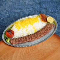 چلو کباب لقمه