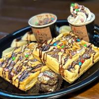 وافل کره بادام زمینی