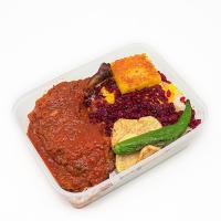 زرشک پلو با مرغ سرخ شده مخصوص