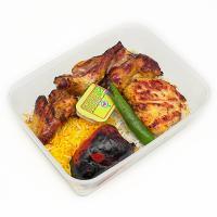 چلو جوجه کباب با استخوان اقتصادی