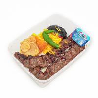 چلو کباب کوبیده معمولی