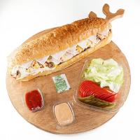 ساندویچ ژامبون تنوری