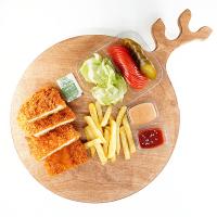 خوراک شنیسل