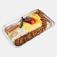 چلو کباب لقمه