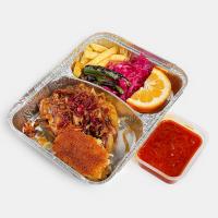 خوراک مرغ سرخ شده