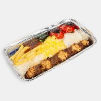 چلو کباب لقمه نگین دار