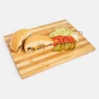 چیز برگر ذغالی