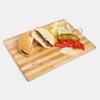 کلاسیک برگر ذغالی