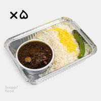 چلو خورشت قورمه سبزی پرسنلی