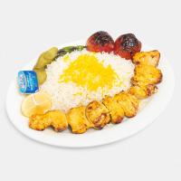 چلو جوجه کباب زعفرانی مخصوص (300 گرمی)