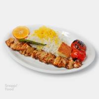 چلو جوجه کباب بدون استخوان ران