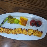 خوراک جوجه کباب زعفرانی مخصوص (300 گرمی)