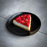 چیزکیک نیویورکی توت فرنگی