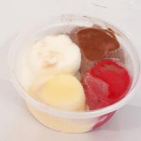 بستنی میوه ای لیوانی