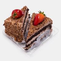 کیک اسلایسی شکلاتی