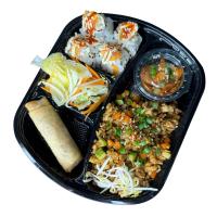 بنتو فراید و سوشی گیاهی یک نفره1