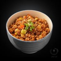 برنج سرخ شده با سبزیجات