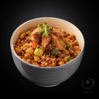 برنج سرخ شده با مرغ