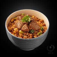 برنج سرخ شده با گوشت