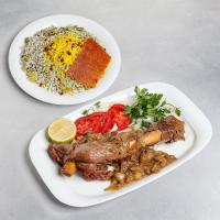 باقالی پلو با ماهیچه