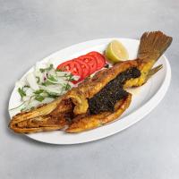 خوراک ماهی سیبس شکم پر