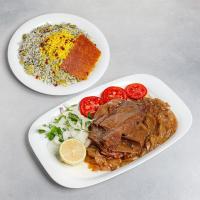 باقالی پلو با گوشت مخصوص شاندیز