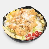 سالاد سزار با فیله سوخاری