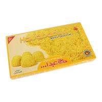 پشمک لقمه ای زعفرانی حاج عبدالله کادویی