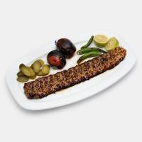 خوراک کباب لقمه زعفرانی