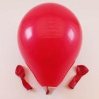 بادكنک ساده قرمز