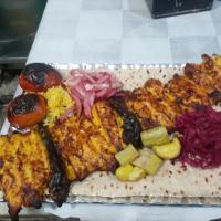 خوراک جوجه کباب زعفرانی مخصوص