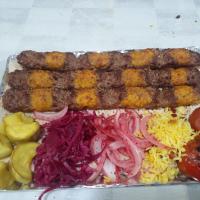 خوراک کباب کوبیده نگینی