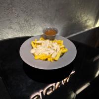 سیب زمینی با سس قارچ