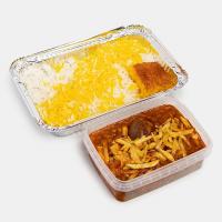 چلو خورشت قیمه سیب زمینی