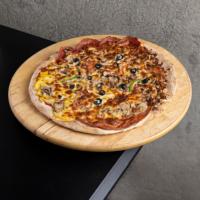 پیتزا کوواترواستجیونی(چهار فصل) ایتالیایی