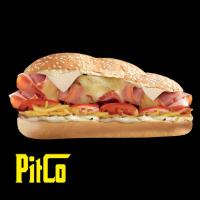 ساندویچ ژامبون مخلوط تنوری