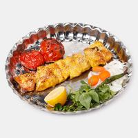خوراک جوجه کباب برگی