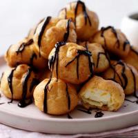 نان خامه ای شکلاتی